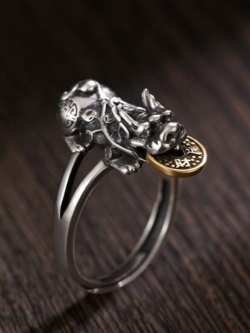 Anillo Dragon Fortune S925