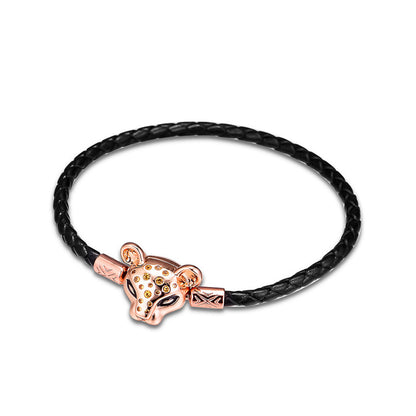 Pulsera Leoparda Rosa