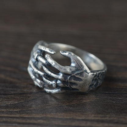 Anillo Thai Silver Vintage S925