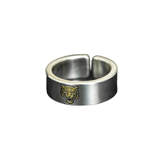 Anillo Tigre Dorado S925