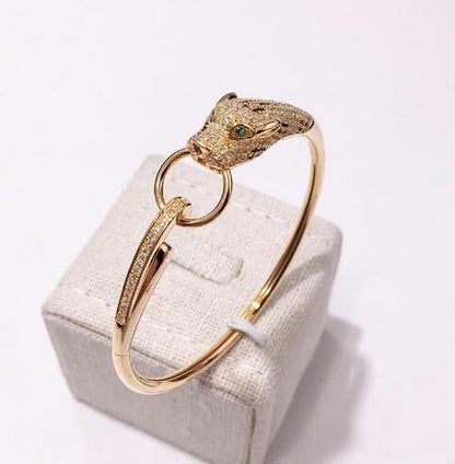 Pulsera Leopardo Oro rosa