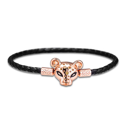 Pulsera Leoparda Rosa